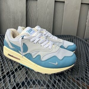 Nike Air Max 1 Patta Waves Noise Aqua Size 8.5M